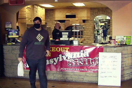 PA Skill Supports Take Out Event at Pizza Como