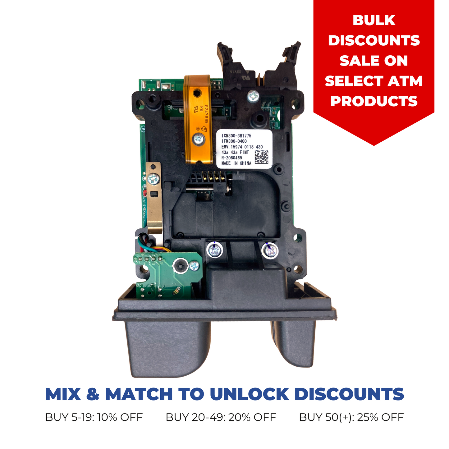 EMV Card Reader and Bezel: Hyosung 5400 ATM