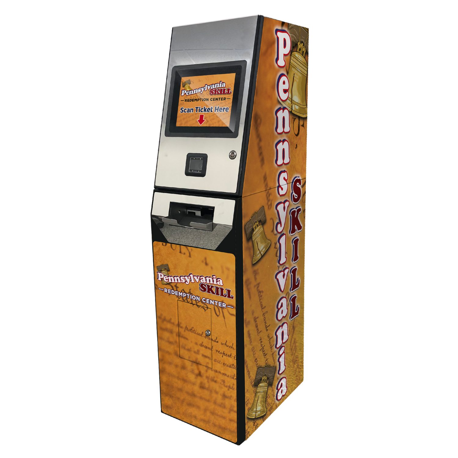 eCash TRT (Ticket Redemption Terminal) 6000 by Miele Manufacturing (Miele MFG) for Pennsylvania Skill (PA Skill)