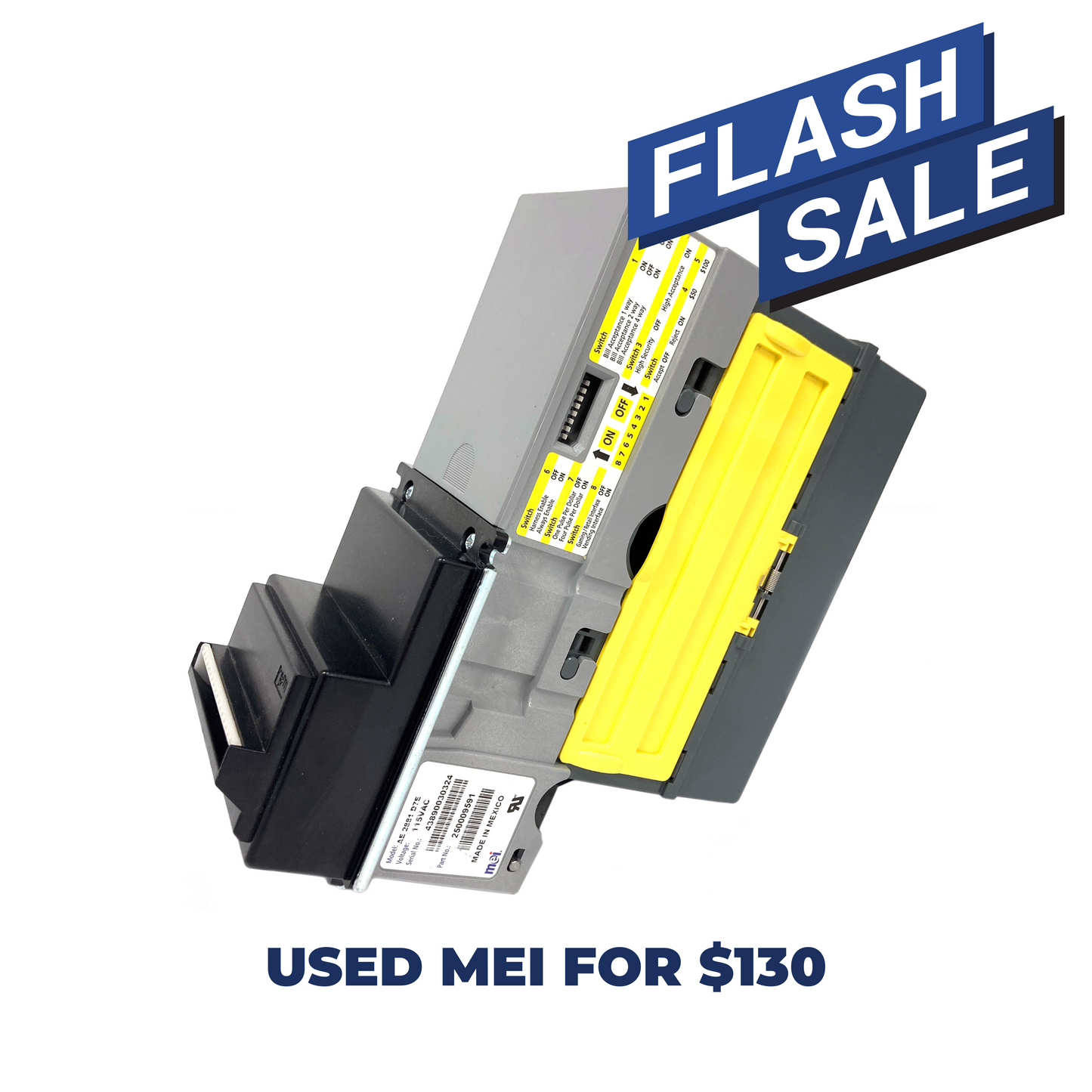 MEI Bill Acceptor: Used **SALE**