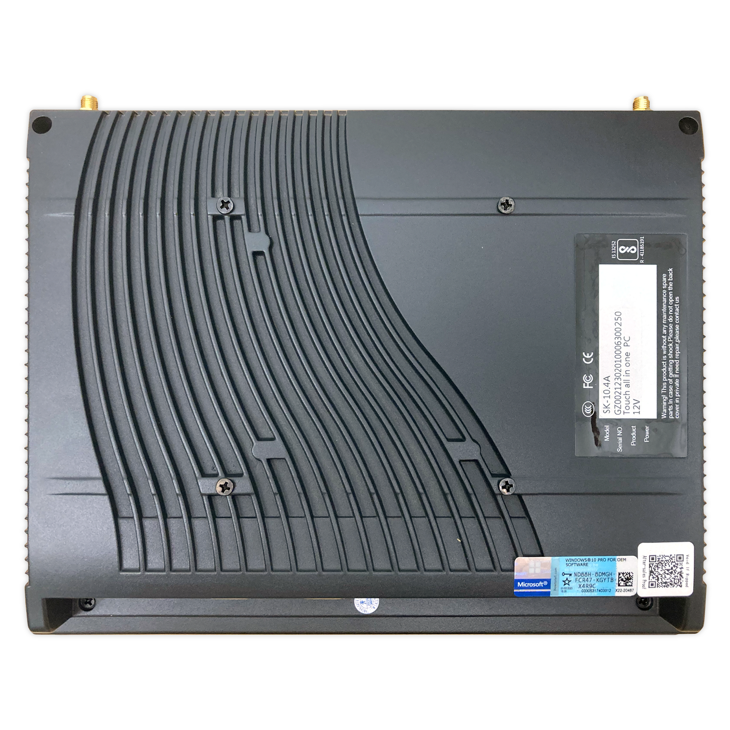 Sold by Miele Manufacturing (Miele MFG). 10.4" All-in-one touch panel computer used for Ticket Redemption Terminals (TRTs) from Miele Manufacturing for Pennsylvania Skill (PA Skill). Compatible with the M5200 TRT, eCash TRT 6000, eCash TRT 8000. If purchasing a conversion kit will be provided which will include the serial cable extensions, brackets, clips, and adapter. PA Skill is powered by Pace-O-Matic (POM).