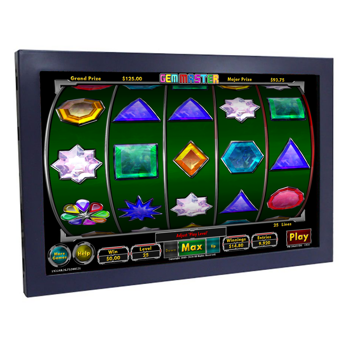 Sold by Miele Manufacturing (Miele MFG). 32” Goldfinger Touchscreen LCD Monitor. Compatible with the PA Skill Cavalier. Pennsylvania Skill (PA Skill) is powered by Pace-O-Matic (POM) and built by Miele Manufacturing (Miele MFG).