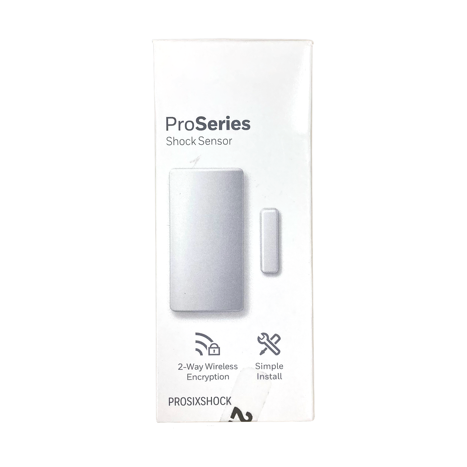 Sold by Miele Manufacturing. The ProSeries Shock Sensor Shock Sensor is designed to mount directly on the glass surface and offers excellent protection for all glass types—including plate, tempered, laminated and wired. The versatile detector provides outstanding false alarm immunity.