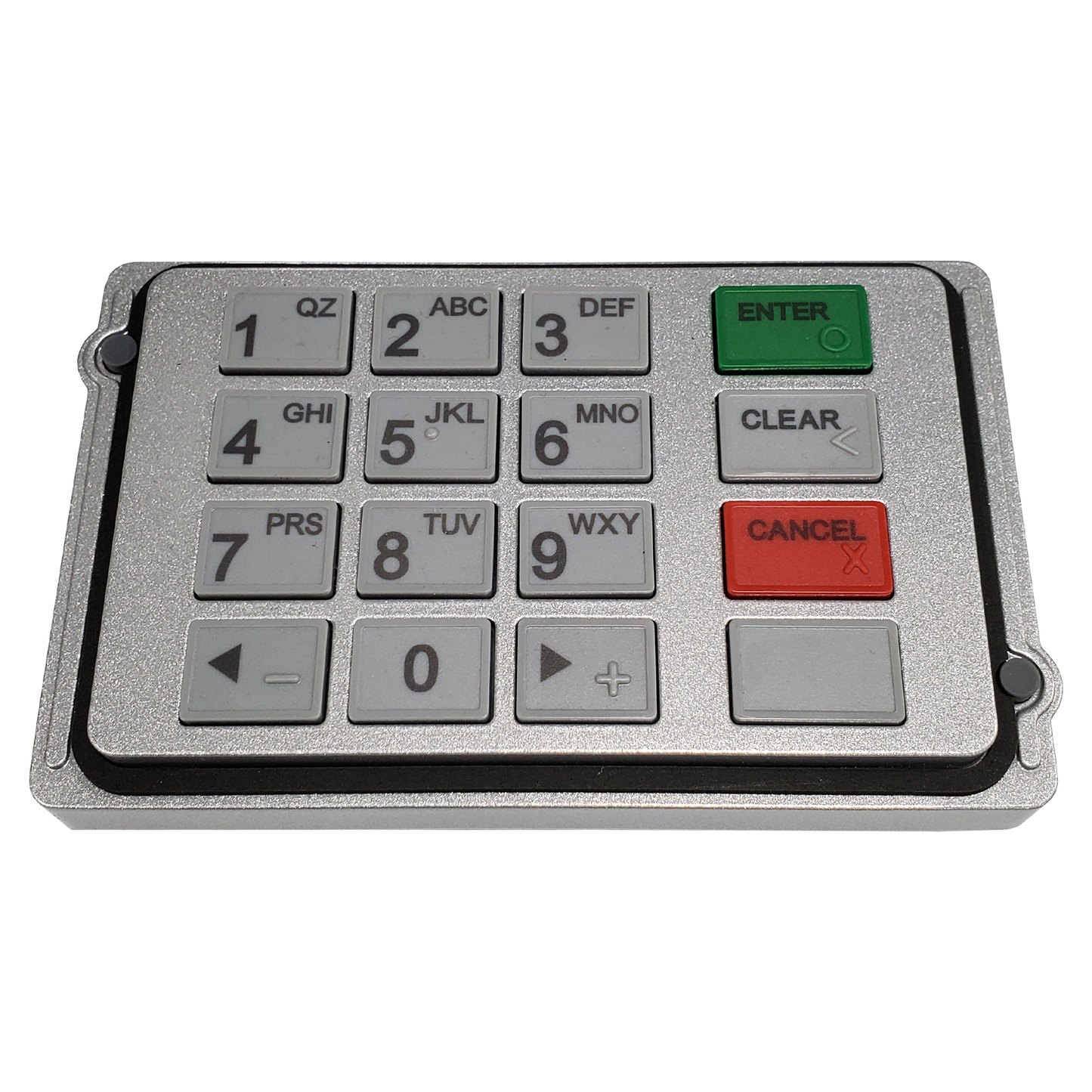 Sold by Miele Manufacturing (Miele MFG). Hyosung ATM Keypad PCI 3.0/8000R USA Keypad originally from a Hyosung MX 5200 SE ATM. Compatible with Hyosung Halo; Hyosung Halo II; Hyosung MX 4000 W; Hyosung MX 5000 CE (Grey); Hyosung MX 5000 SE; Hyosung MX 5200 SE; Hyosung NH 1500; Hyosung NH 1800 CE; Hyosung NH 1800 SE; Hyosung NH 2700 CE; Hyosung NH 2700 T. Manufacturer Part Number: S7130020100.