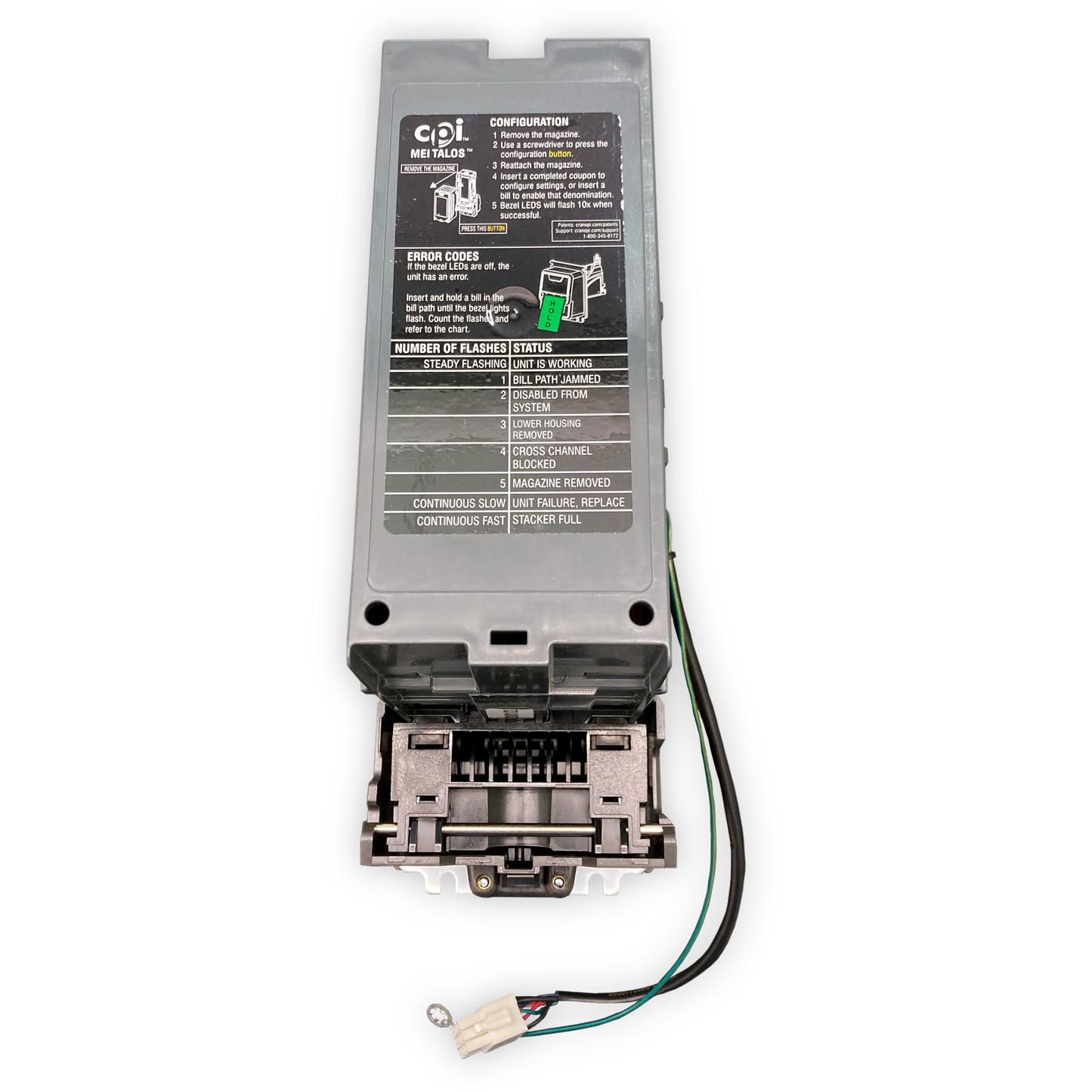 Sold by Miele Manufacturing (Miele MFG). CPI Bill Acceptor, New Bill Acceptor. Down Stacker Bill Acceptor. Pennsylvania Skill (PA Skill) is powered by Pace-O-Matic (POM) and built by Miele Manufacturing (Miele MFG).