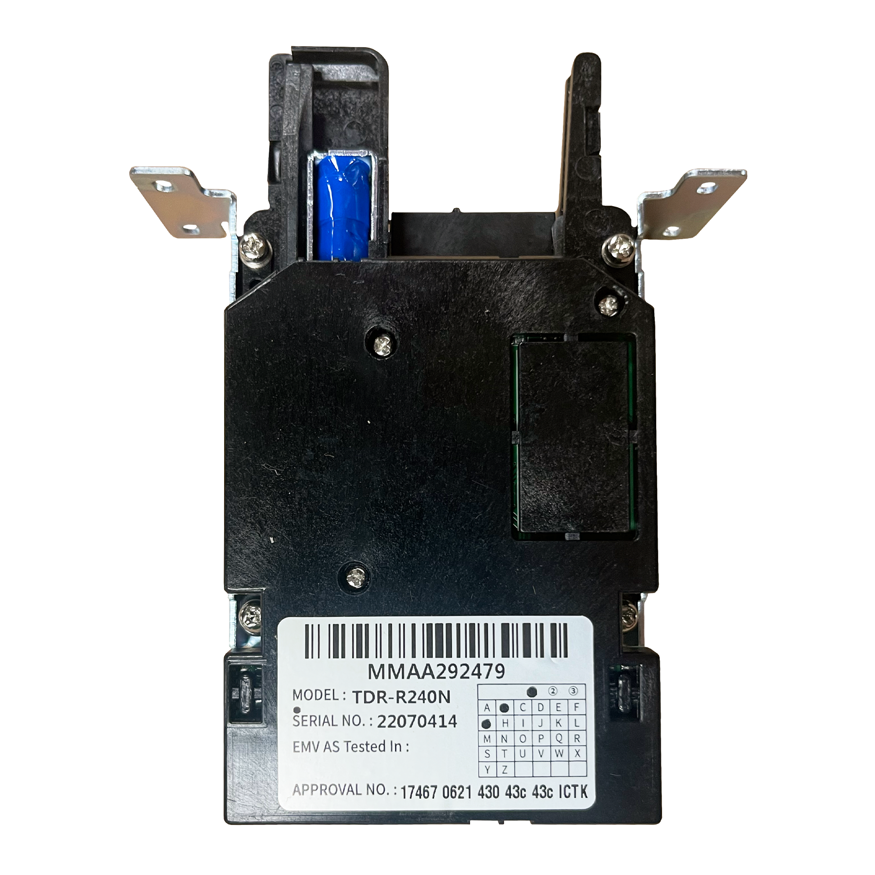 Sold by Miele Manufacturing (Miele MFG). Genmega EMV Card Reader. Genega Onyx. TDR-R240N EMV Card Reader. Manufacturing Part Number: 241180071. Model: TDR-R240N. 