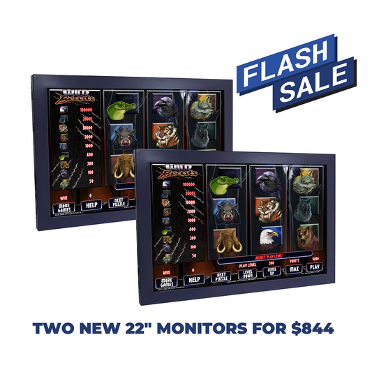22" New Goldfinger Monitor **2 for $844*
