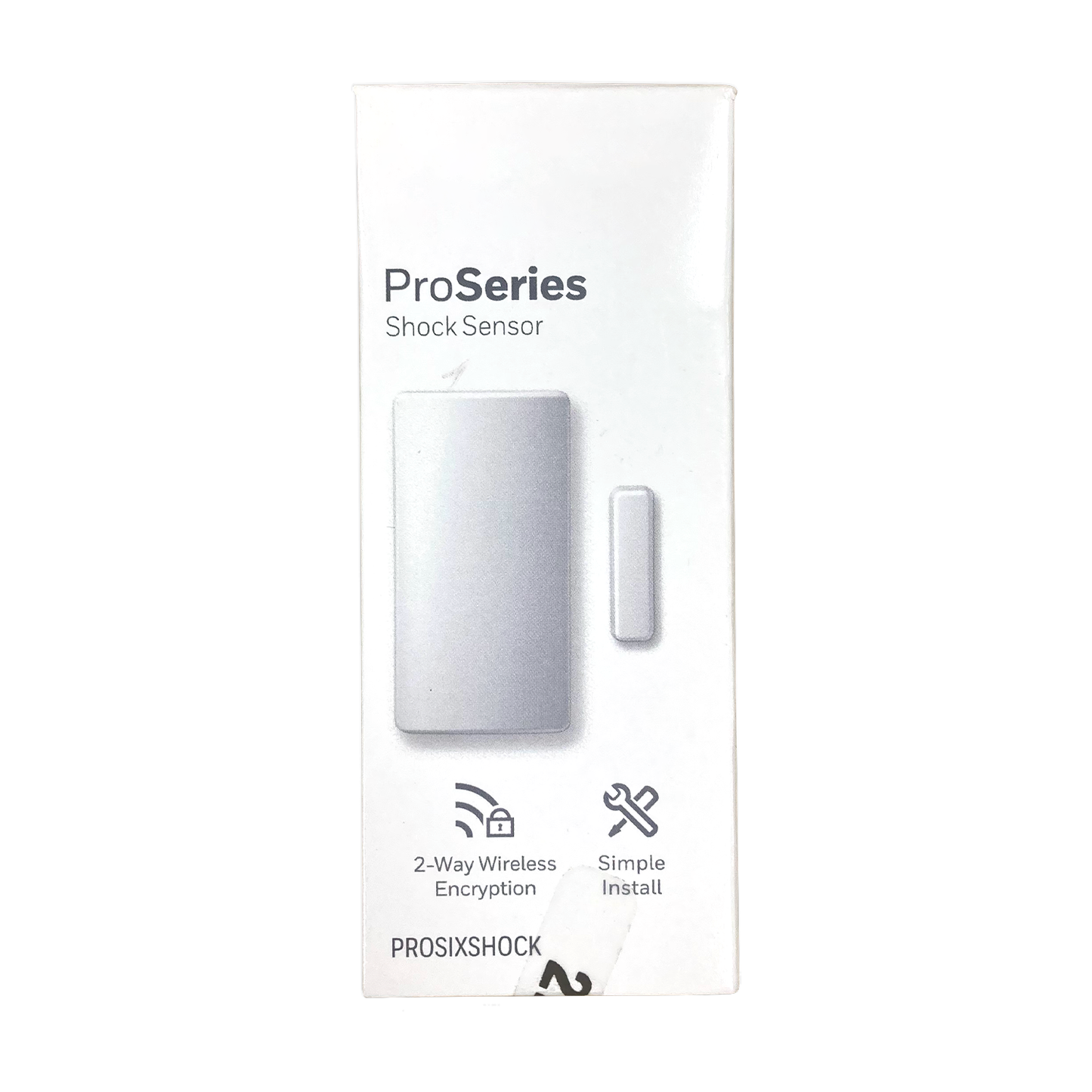The ProSeries Shock Sensor Shock Sensor is designed to mount directly on the glass surface and offers excellent protection for all glass types—including plate, tempered, laminated and wired. The versatile detector provides outstanding false alarm immunity.  Suggested for TRTs